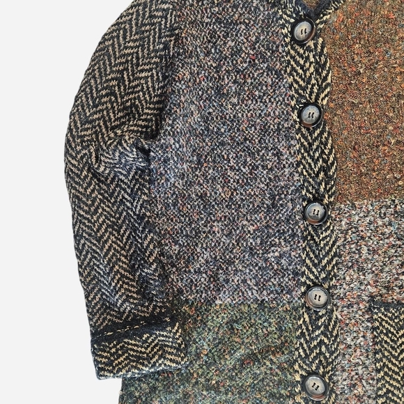 Coldwater Creek Multicolor Textured Blazer - Picture 3 of 5